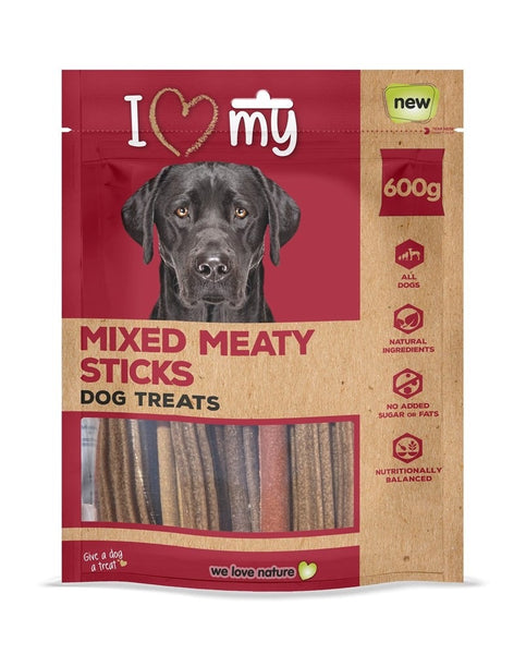 I Love My Pets Mixed Meaty Sticks - 600g