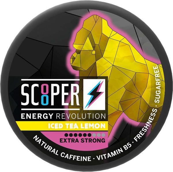 Scooper Energy Iced tea Lemon Nikotinfrei