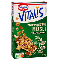 Dr. Oetker Vitalis Knusper Plus Müsli Nussmischung +25% 563g