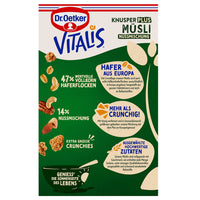 Dr. Oetker Vitalis Knusper Plus Müsli Nussmischung +25% 563g