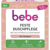 bebe Feste Duschpflege Pfirsich & Nektarine