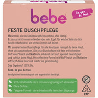 bebe Feste Duschpflege Pfirsich & Nektarine