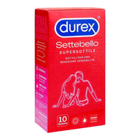 Durex Kondome Settebello supersottile 10 Stück MHD: 30.04.2027