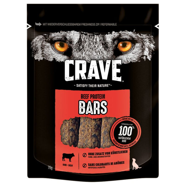 Crave Beef Protein Bars Rind 76g