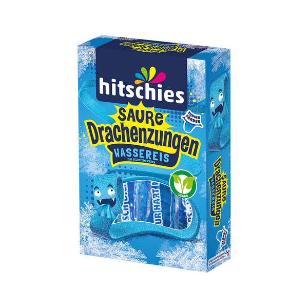 Saure Drachenzungen Wassereis Blau 400ml