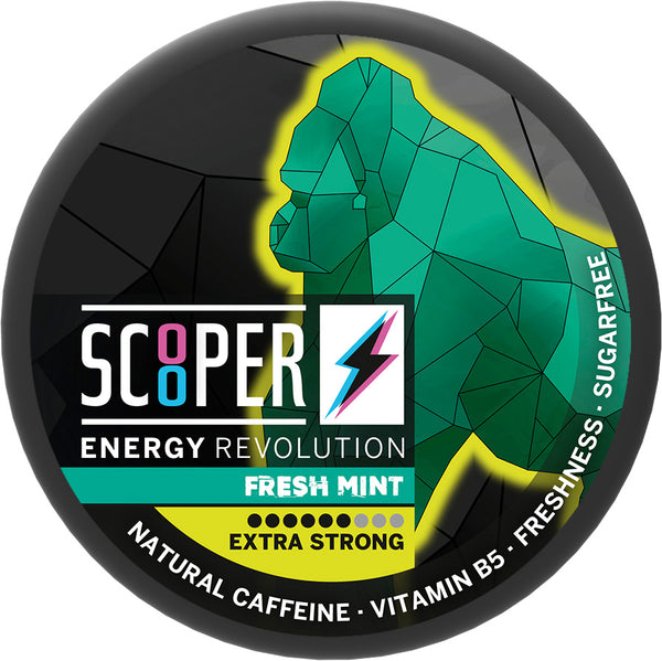 Nikotinfreier Koffein Snus Energy Fresh Mint