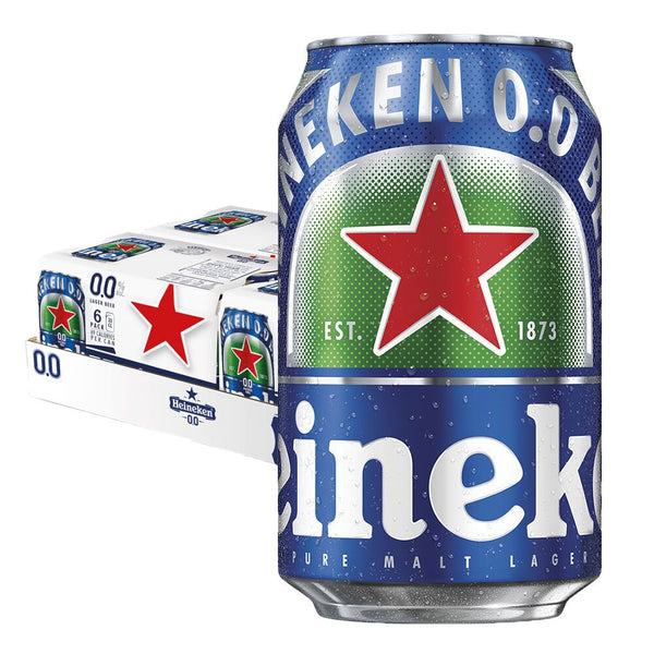 Heineken 0,0 Alkoholfrei 24 x 330ml inkl. Pfand MHD