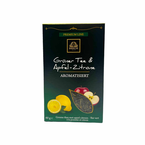 Bardollini Premium Line Grüner Tee & Apfel-Zitrone 60g