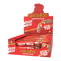 Grenade Protein Bar - 12 x 60 g Peanut Nutter