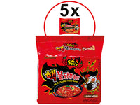 SAMYANG Buldak Instant Nudeln Hot Chicken 2X Spicy 5x140g