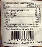 Otten Buttergebäck 14% Frucht 250g