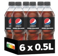 Pepsi zero 6x500ml inkl. Pfand