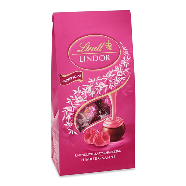 Lindt Lindor Himbeer-Sahne 137g