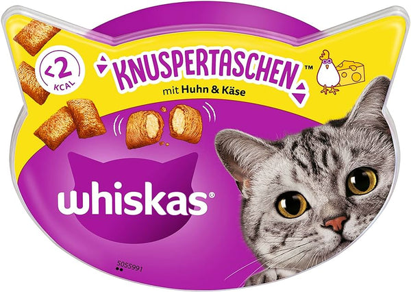 Whiskas Knuspertaschen Huhn & Käse 60g