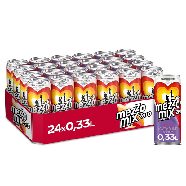 Mezzo Mix Zero 24x330ml inkl. 6€ Pfand