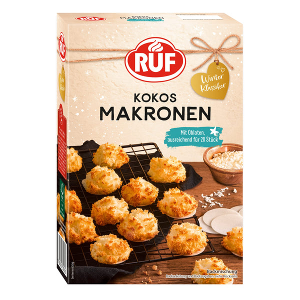 RUF Kokos Makronen 385g