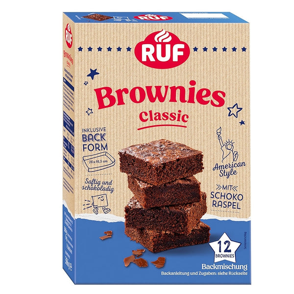 Ruf Backmischung Brownies Classic 366g