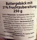 Otten Buttergebäck 21% Frucht 250g