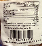 Otten Buttergebäck 21% Frucht 250g