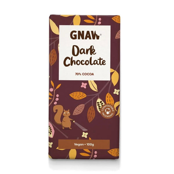 GNAW dark Chocolate 70% 100g