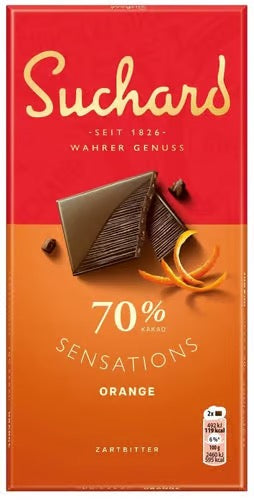 Suchard Sensations 70% Orange 100g