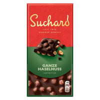 Suchard Ganze Haselnuss Zartbitter 180g