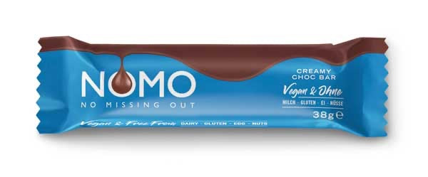 NOMO Veganer Schokoriegel Creamy Choc 24x38g