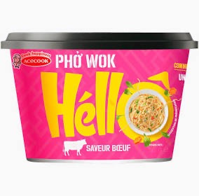 PHO WOK Hello Instant Nudeln Rind 76g