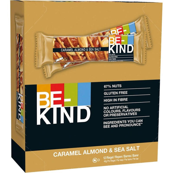 BE-KIND Karamell Mandel & Seesalz 12x40g