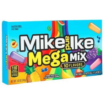 Mike and Ike Mega Mix 10 Flavors