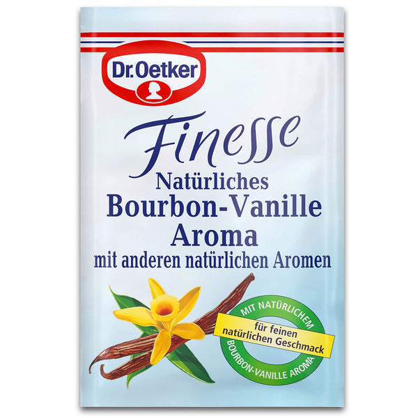 Dr. Oetker Finesse Natürliches Bourbon-Vanille Aroma 2er 10g