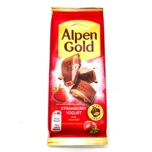 Alpen Gold Strawberry Yoghurt 80g