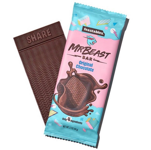 Mr Beast Feastables original chocolate bar 60g