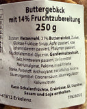 Otten Buttergebäck 14% Frucht 250g