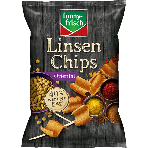 Funny frisch Linsen Chips Oriental