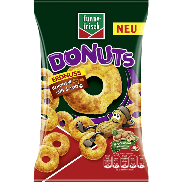 funny frisch Donuts Karamell Style süß & salzig 110g