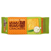 Crackers KUKU RUKU SOUR CREAM AND ONION 72g