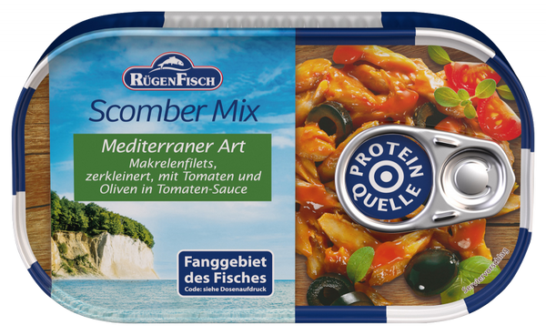 RügenFisch Scomber Mix Mediterraner Art 120g