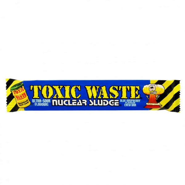 Toxic Waste Nuclear Sludge Chew Bar blue Rasberry 20g
