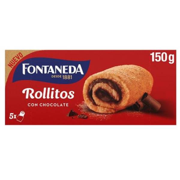 Fontaneda Rollitos Chocolate 150g