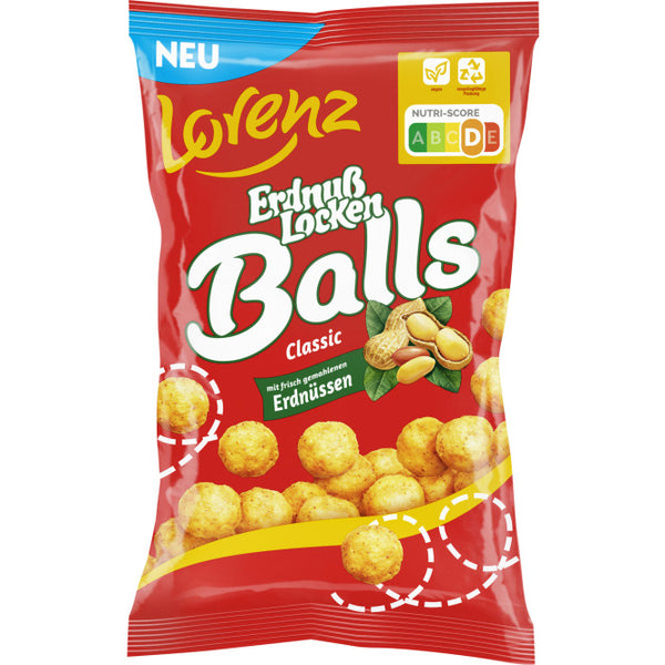 Lorenz Erdnuß  Locken Balls classic 130g