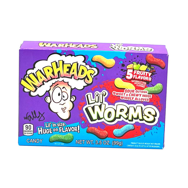 Warheads Lil' Worms 99g