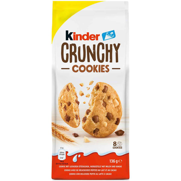 Kinder Crunchy Cookies 136g