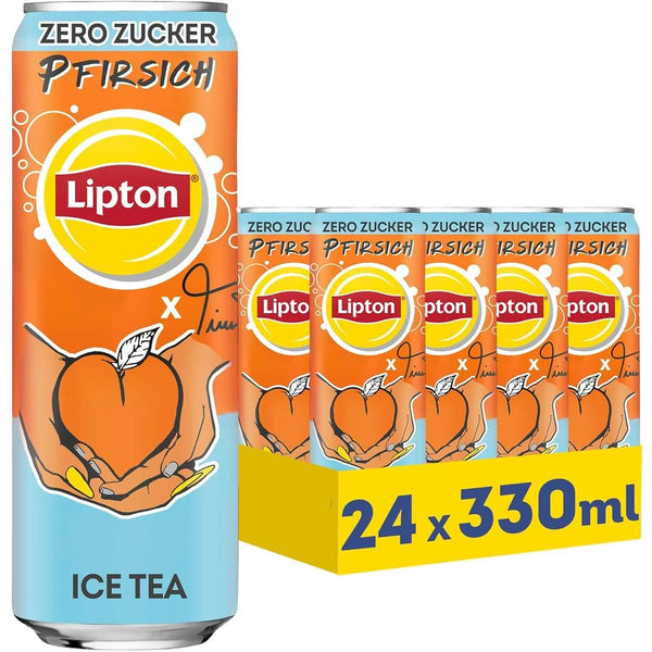 Lipton Pfirsich Zero Ice Tea Dose 24x0,33l inkl. 6€ Pfand