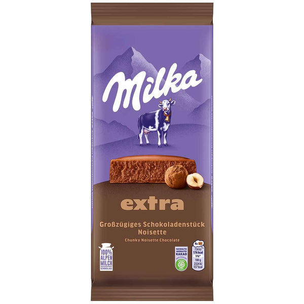 Milka Tafel extra Noisette 190g
