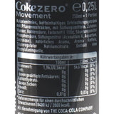 Coca Cola Zero Movement 250ml inkl. Pfand