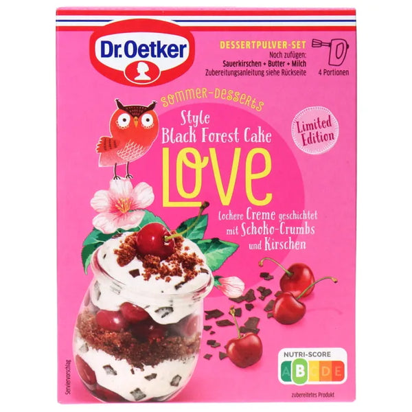 Dr. Oetker Sommer-Desserts Black Forest Cake Love 120g