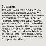 Dr. Oetker Vitalis Veganes Müsli Knusper Apple & White Chunks 400g