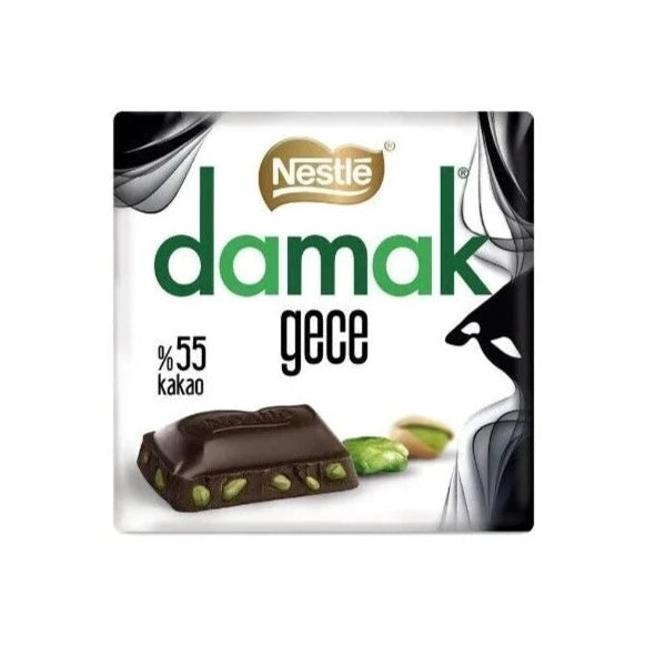 Nestle damak Gece 55% Cacao Pistazie 60g