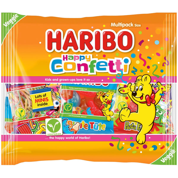 Haribo Happy Confetti Veggie 16er 350g
